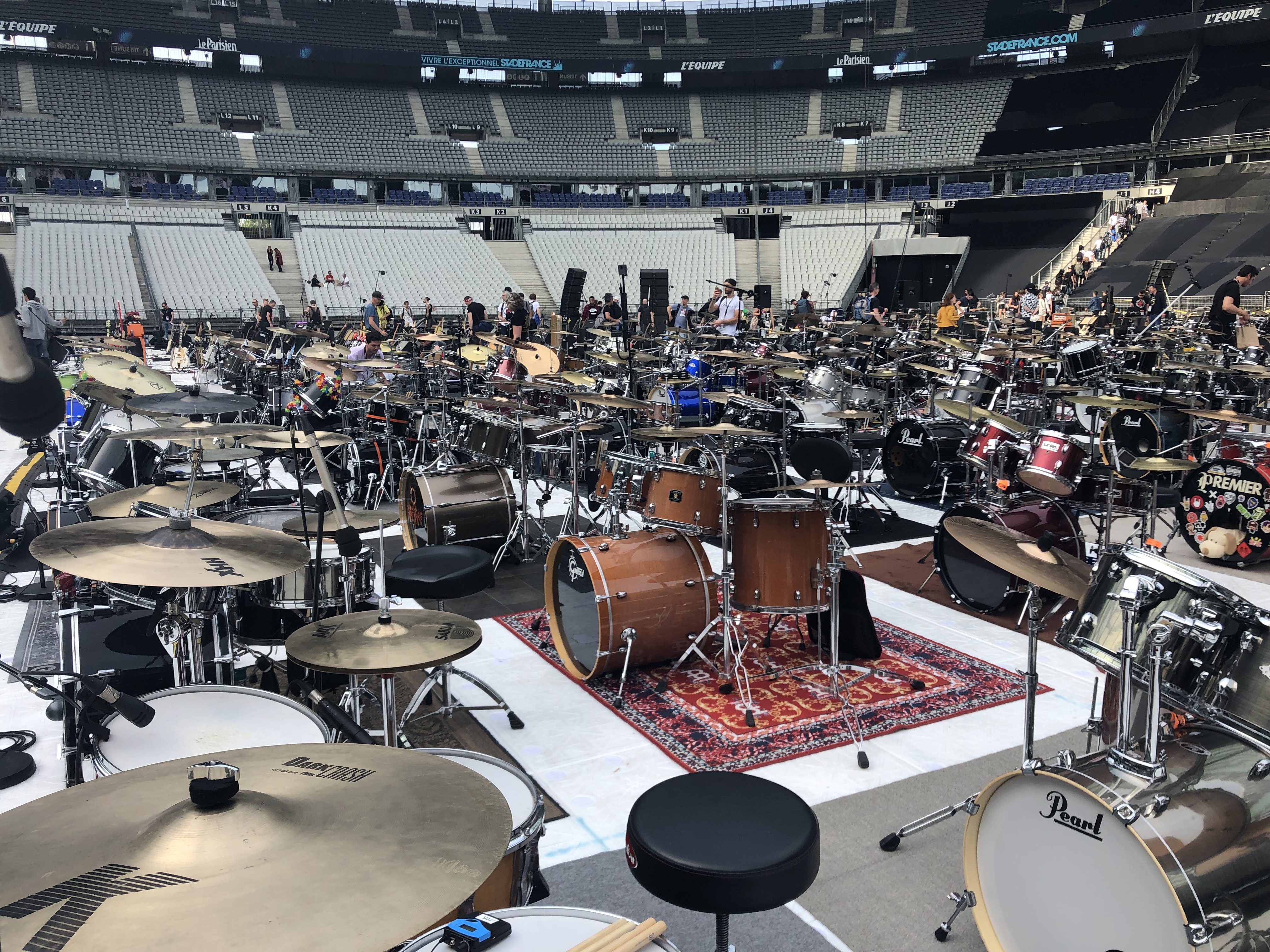 216 batteries à mettre en place