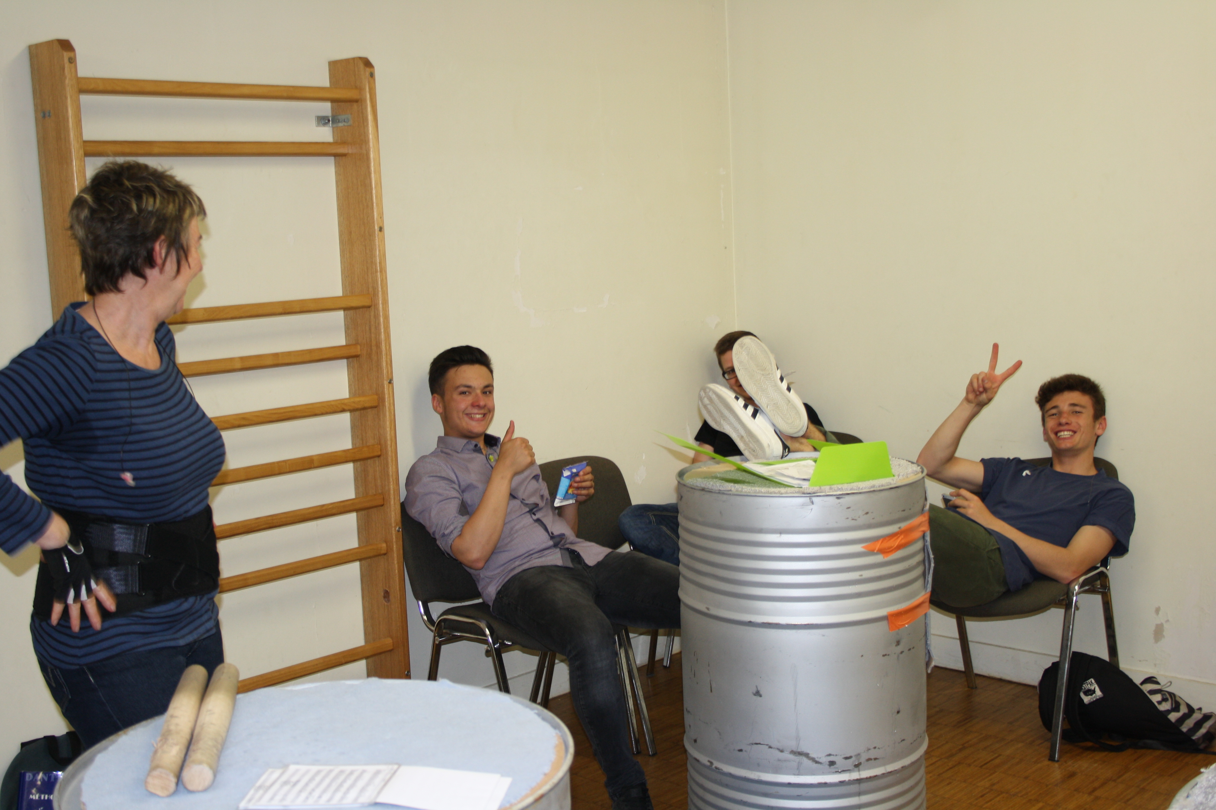 Répétitions salle Bérenger 2016 (en vue de la préparation de la fête de la musique)