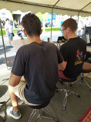 Clément et Benjamin