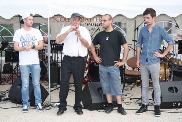 Clément - Michel - Grégory et Maxime