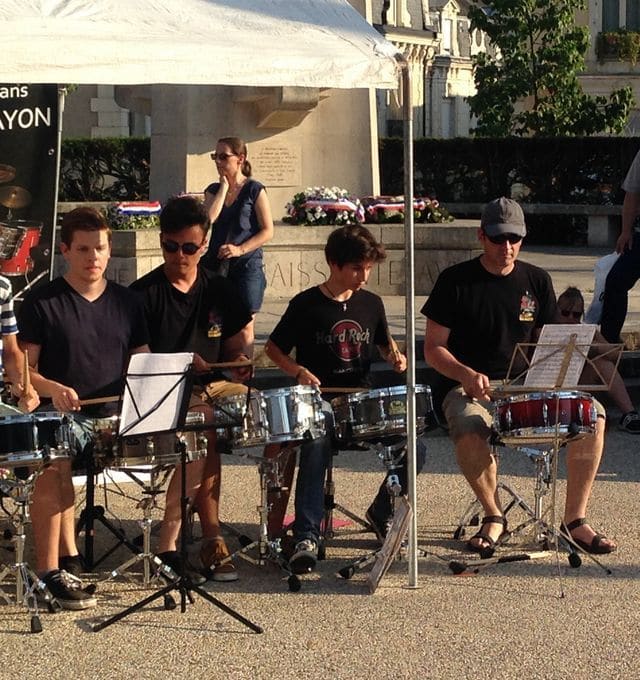 Ensemble de caisses claires