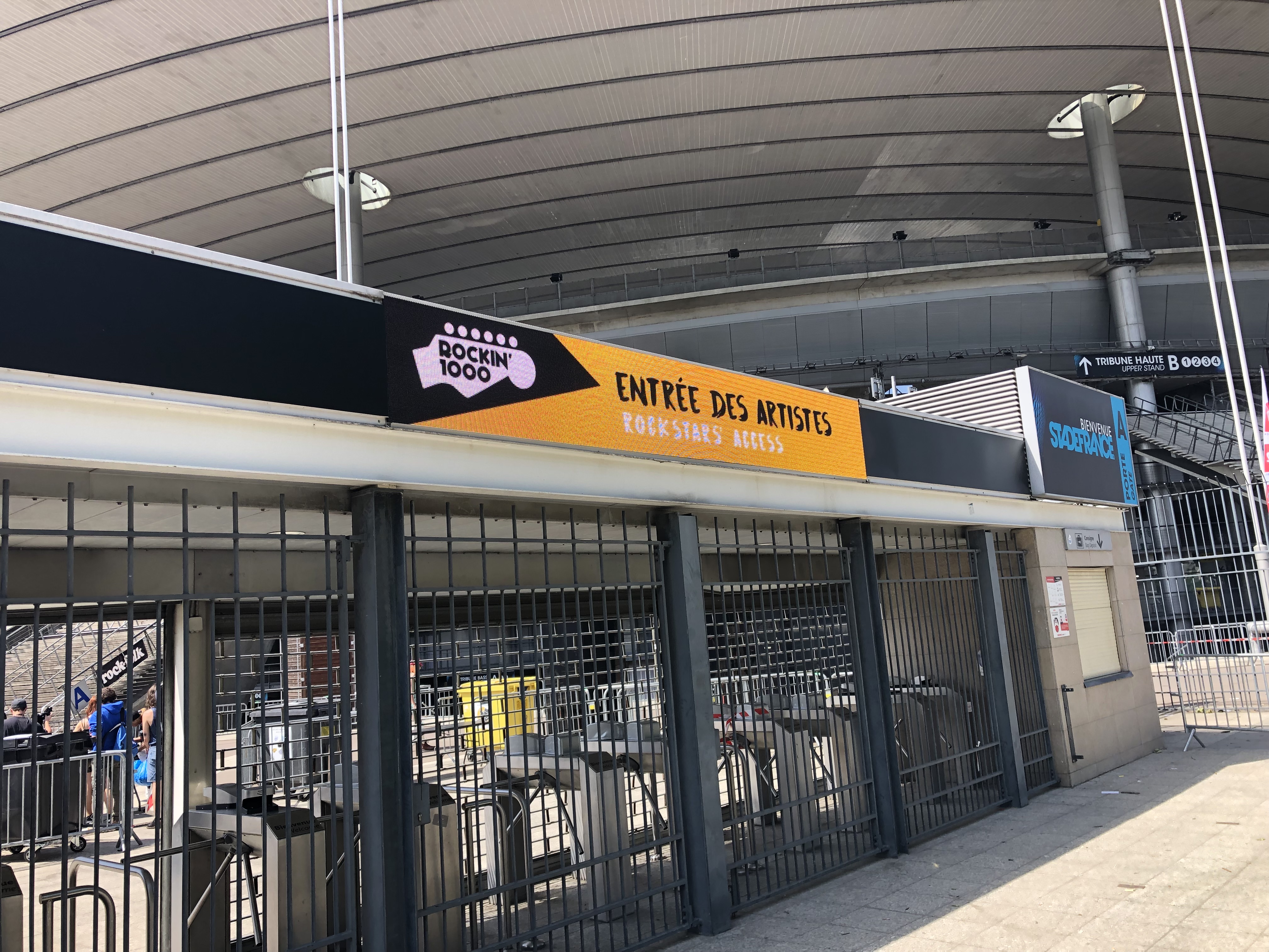 Entrée du stade de France