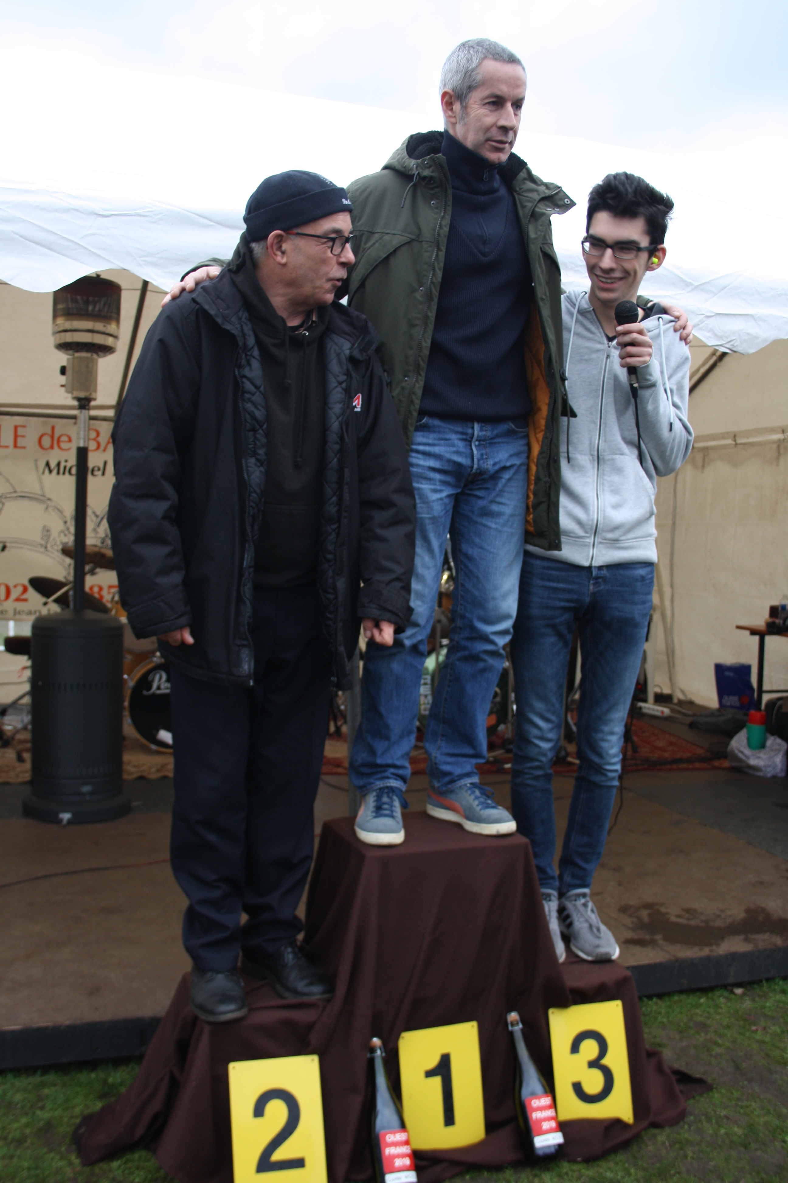 Le podium