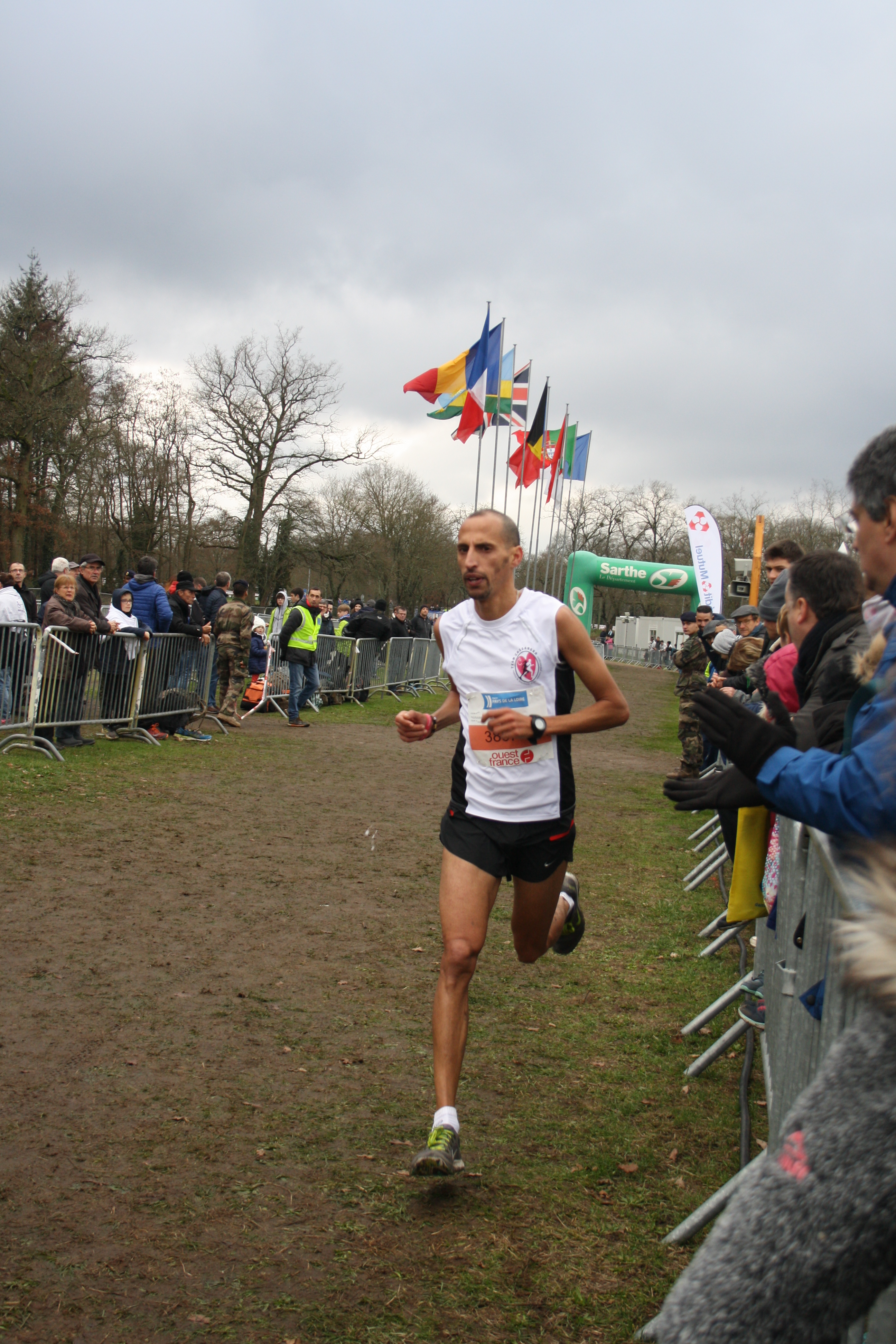 Le vainqueur des 10 km du cross Ouest-France