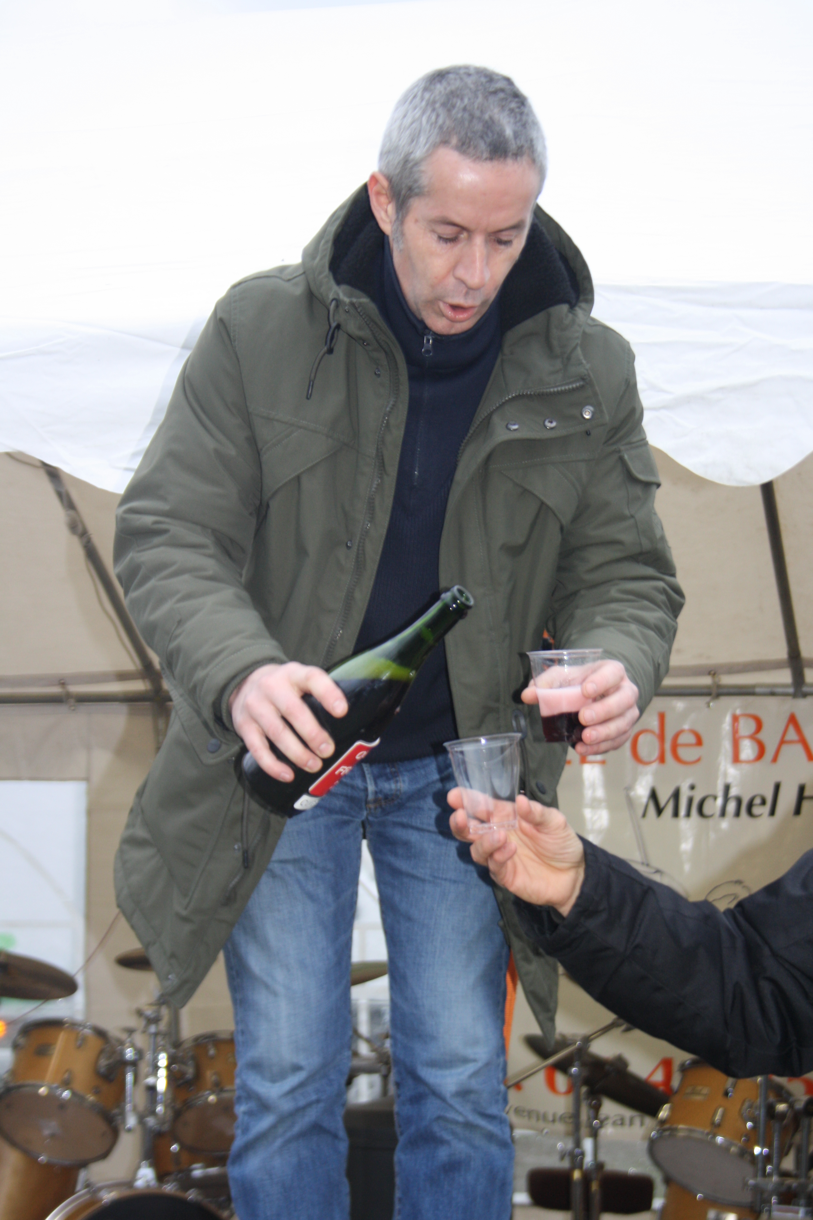 Le verre de l'amitié