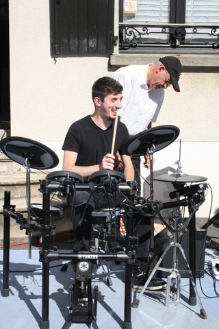 Maxime et son professeur
