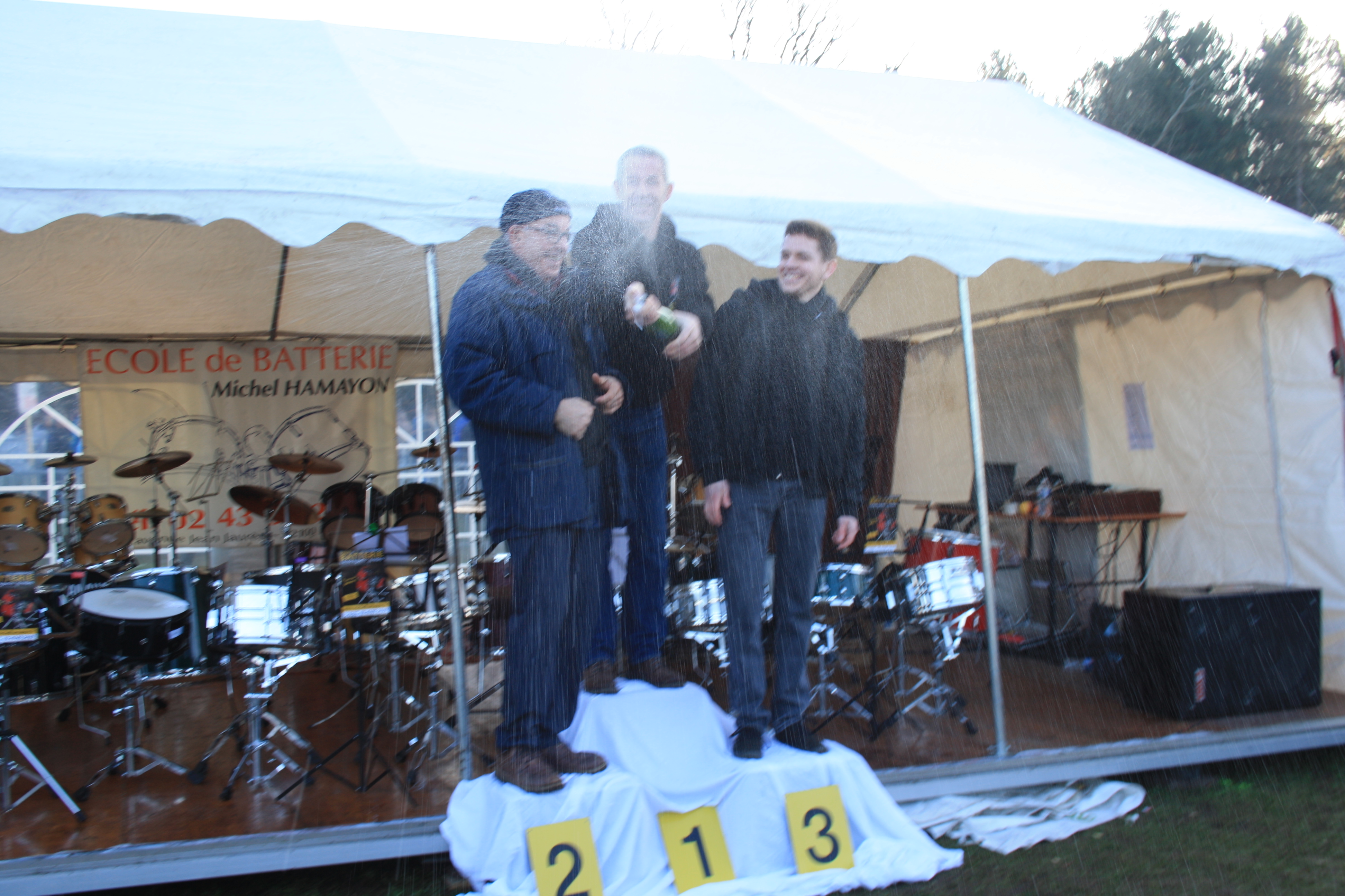 Michel -Eric et Benjamin