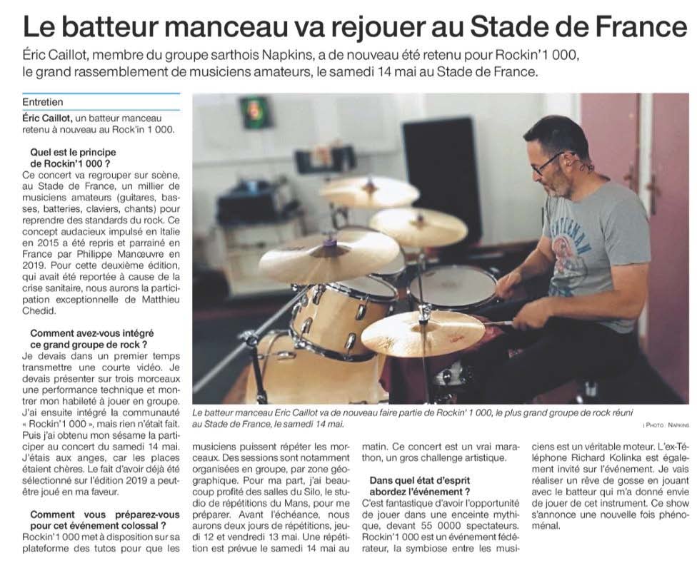 Article du Ouest France