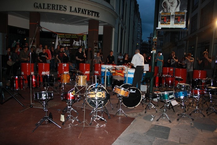 Groupe de percussions industrielles "Tambours Tendance"