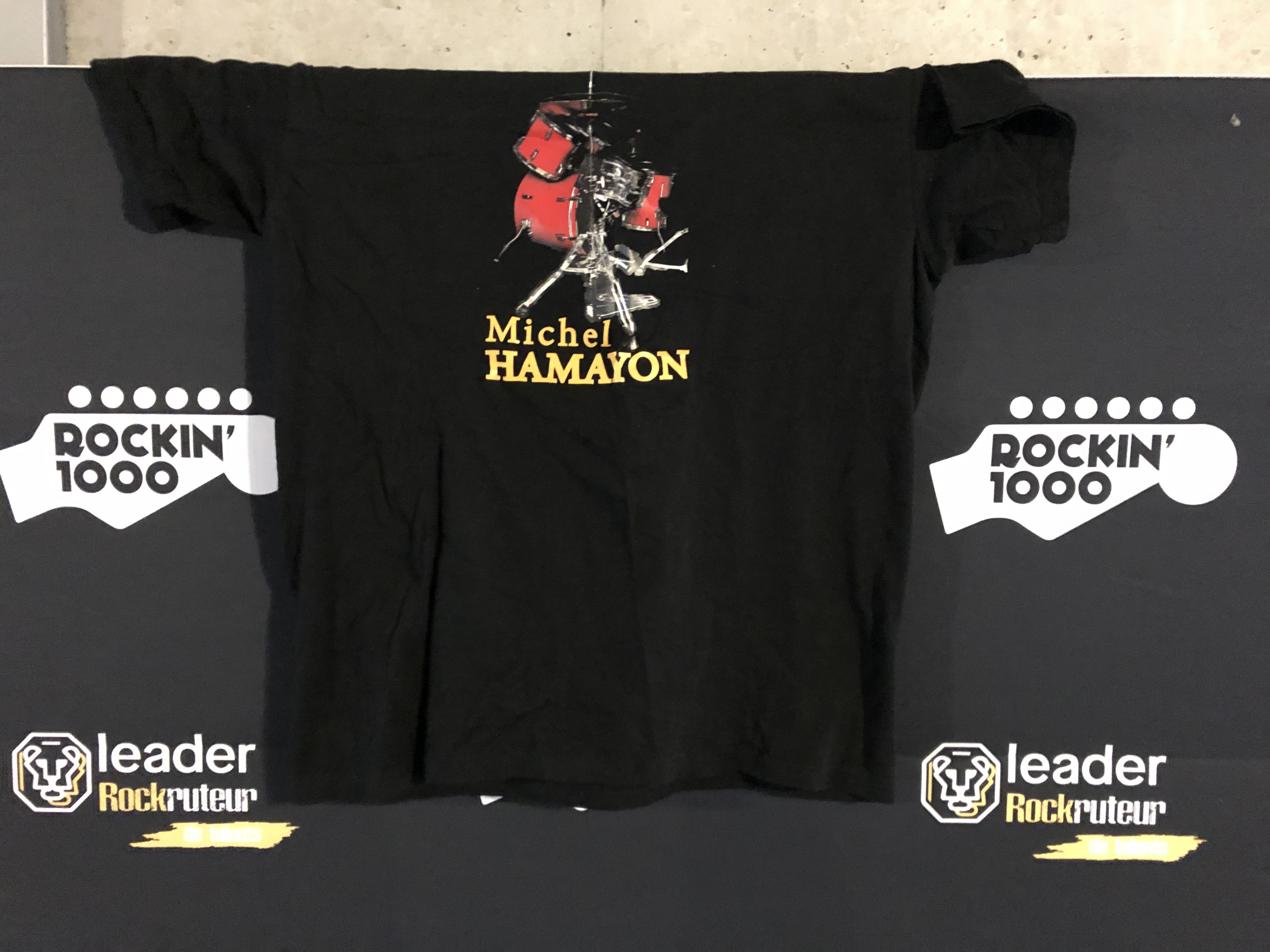 Petit clin d'oeil à l'école de batterie Michel Hamayon