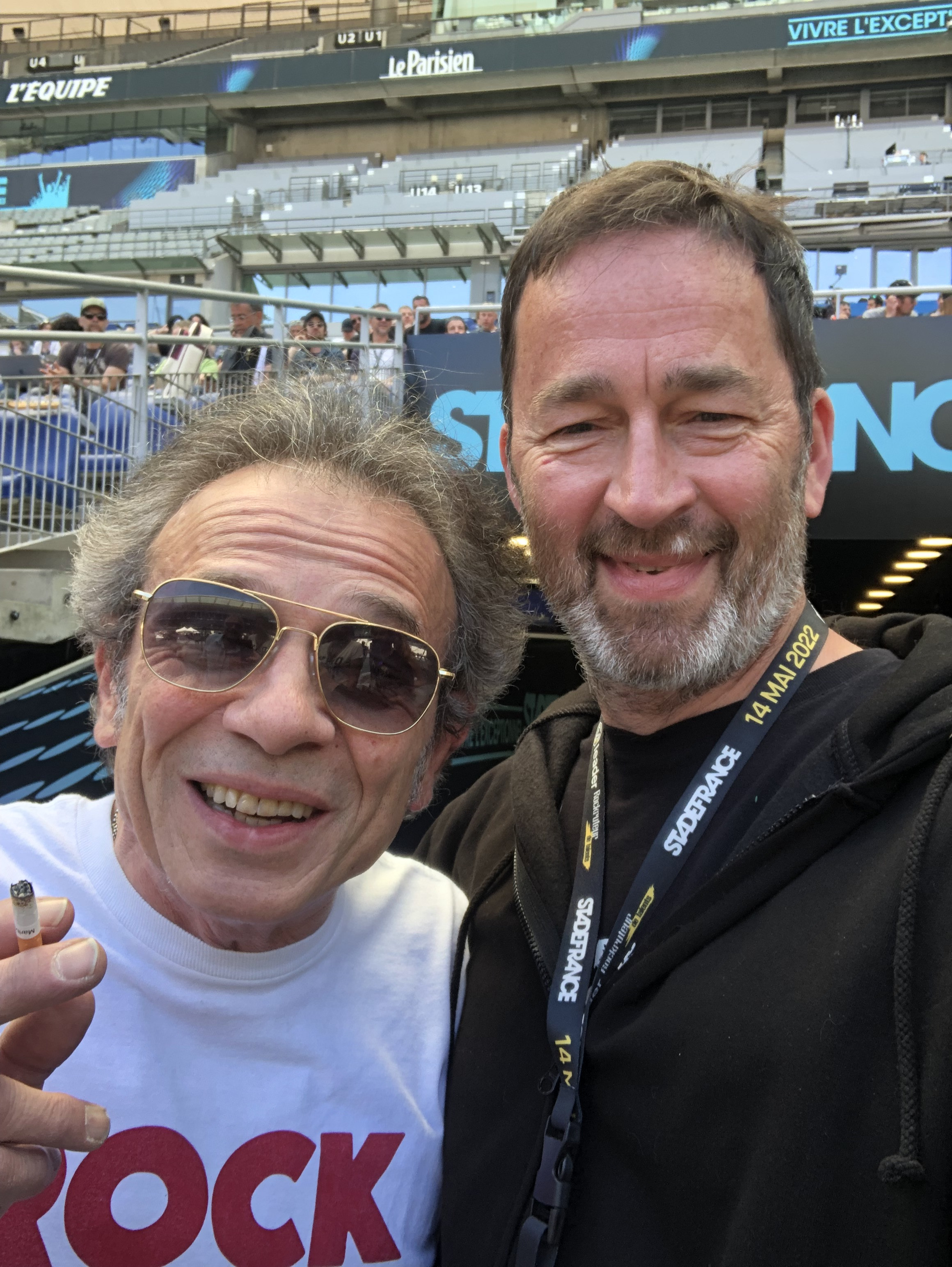 Eric avec Philippe Manoeuvre