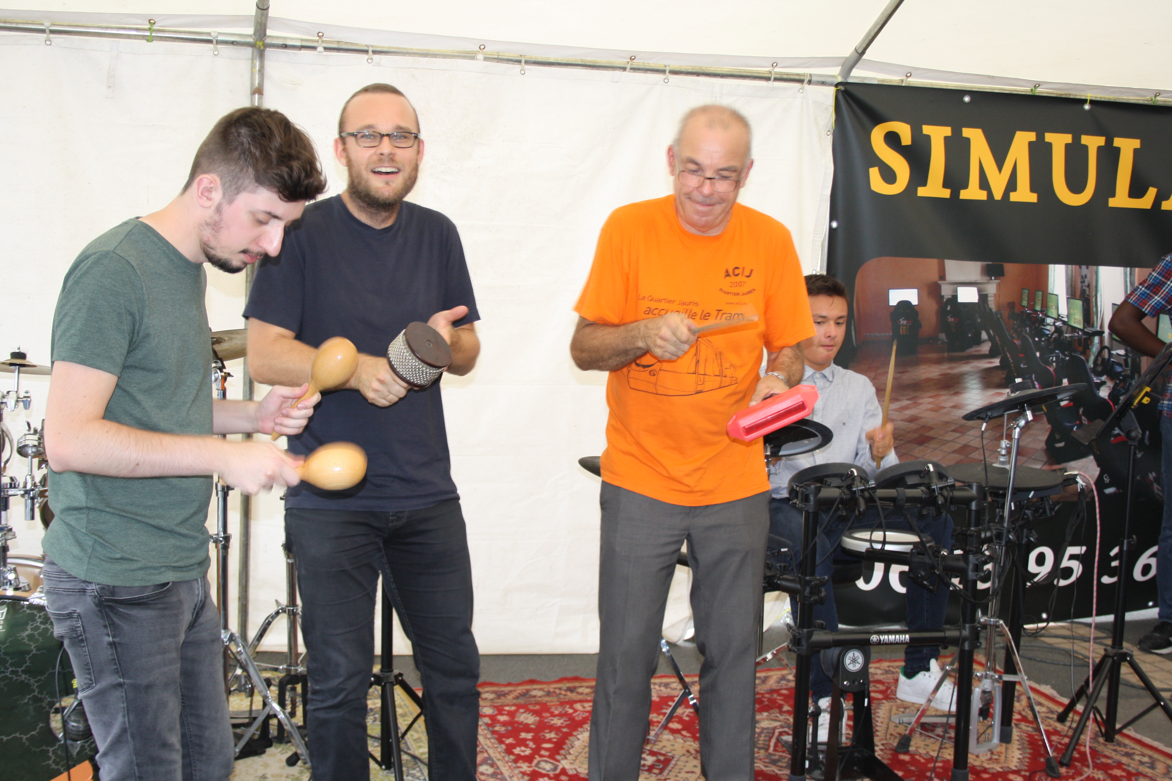 Pierre - Michel - Grégory et Maxime