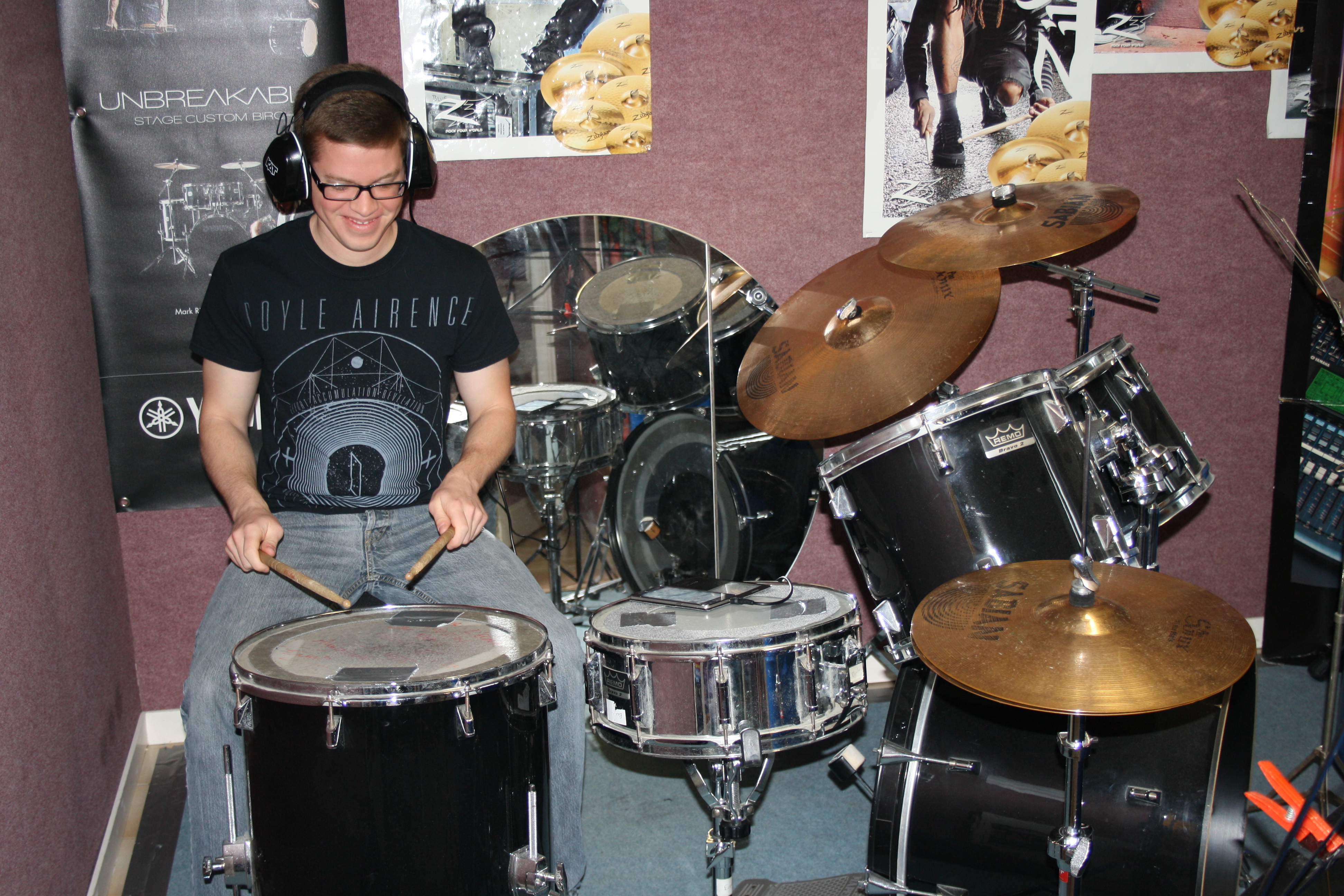 Répétitions caisses claires