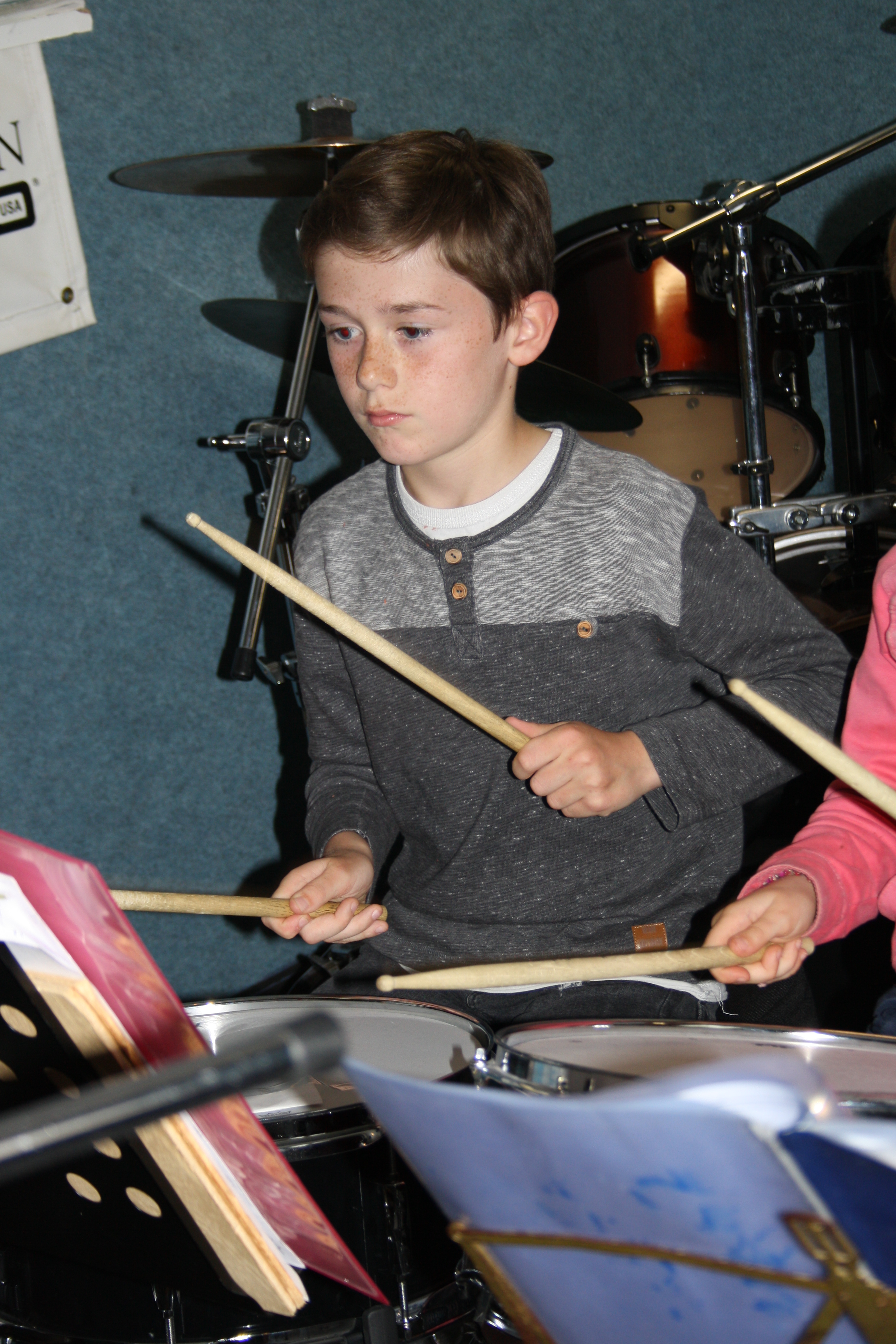 Répétitions caisses claires