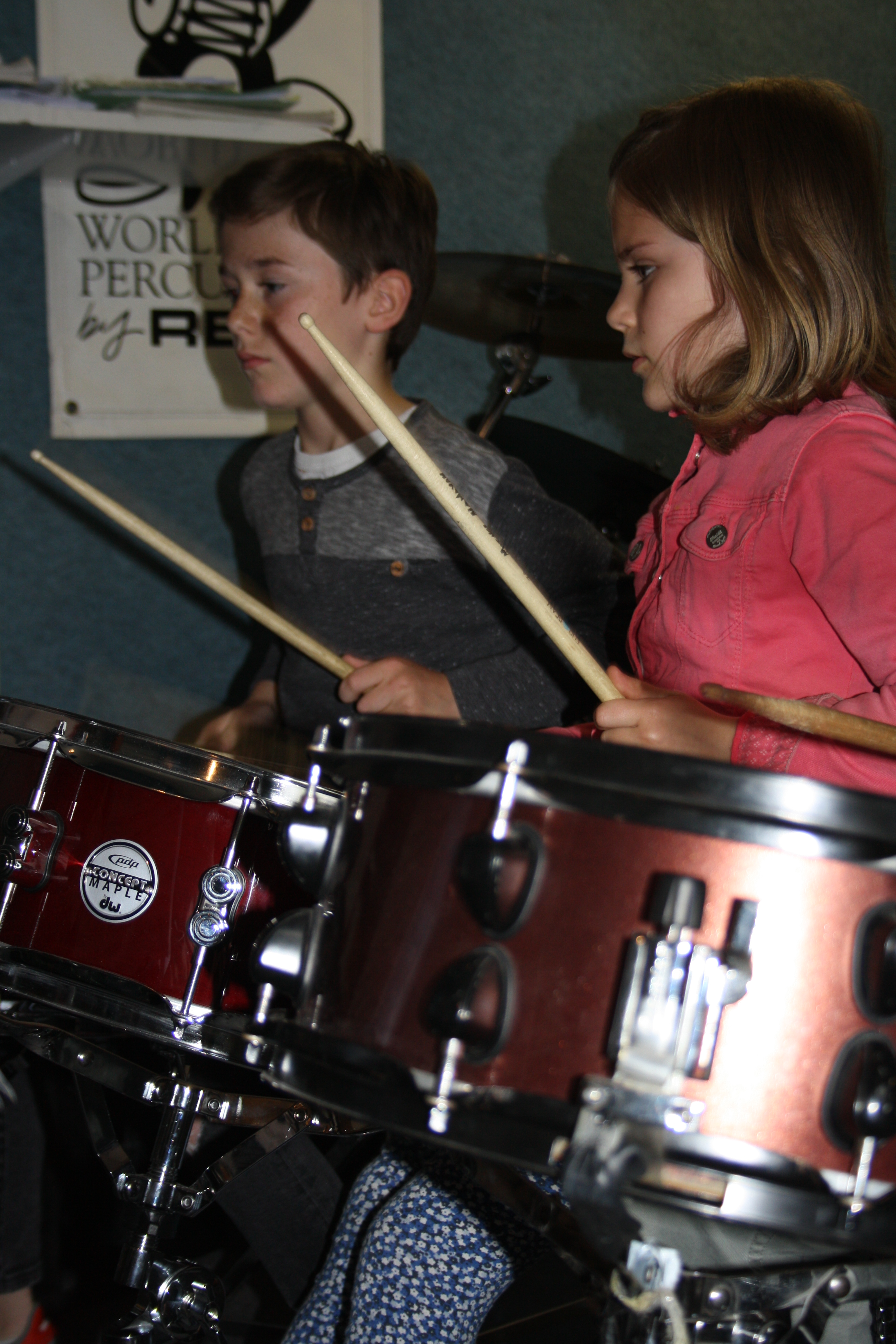 Répétitions caisses claires