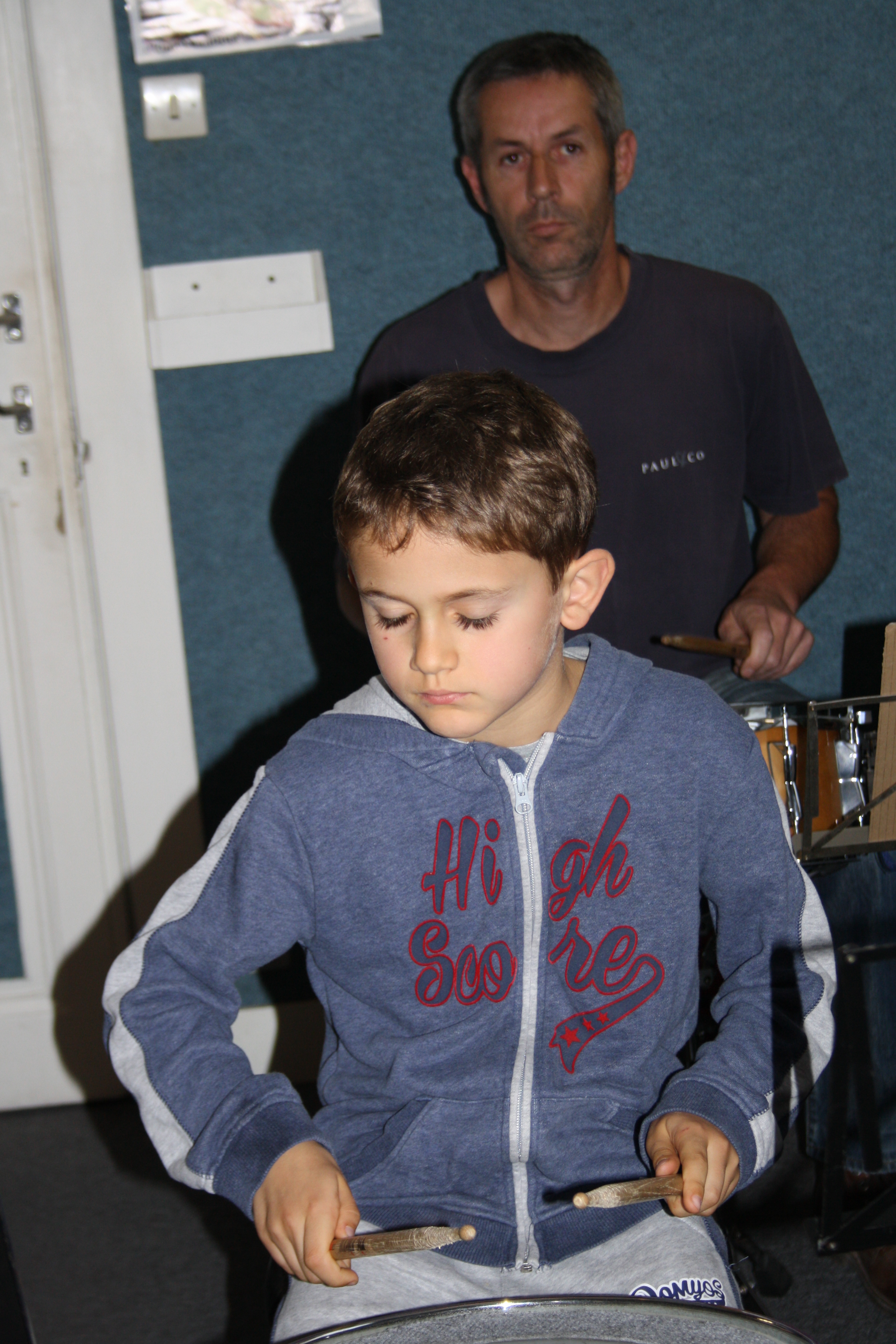 Répétitions caisses claires