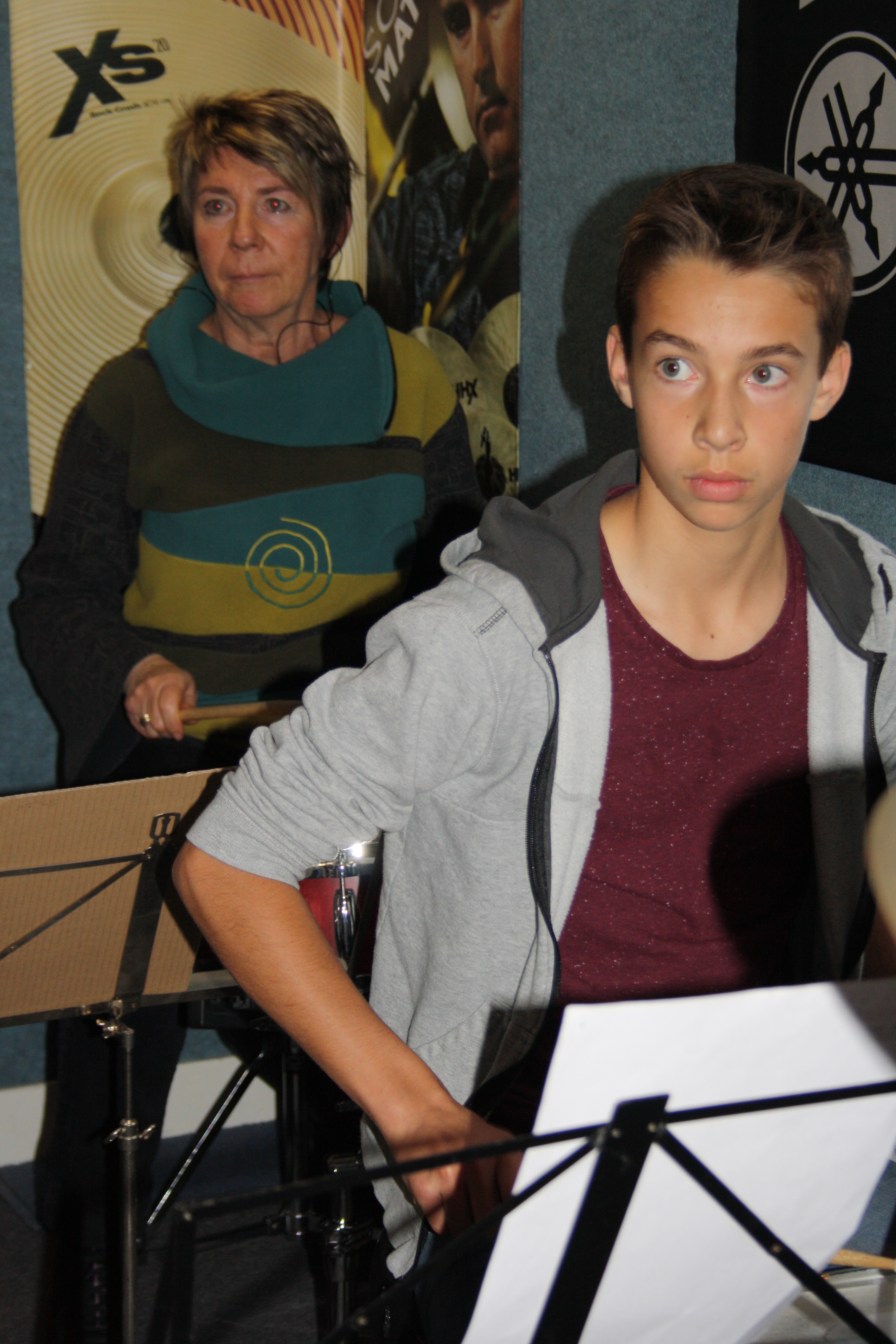 Répétitions caisses claires