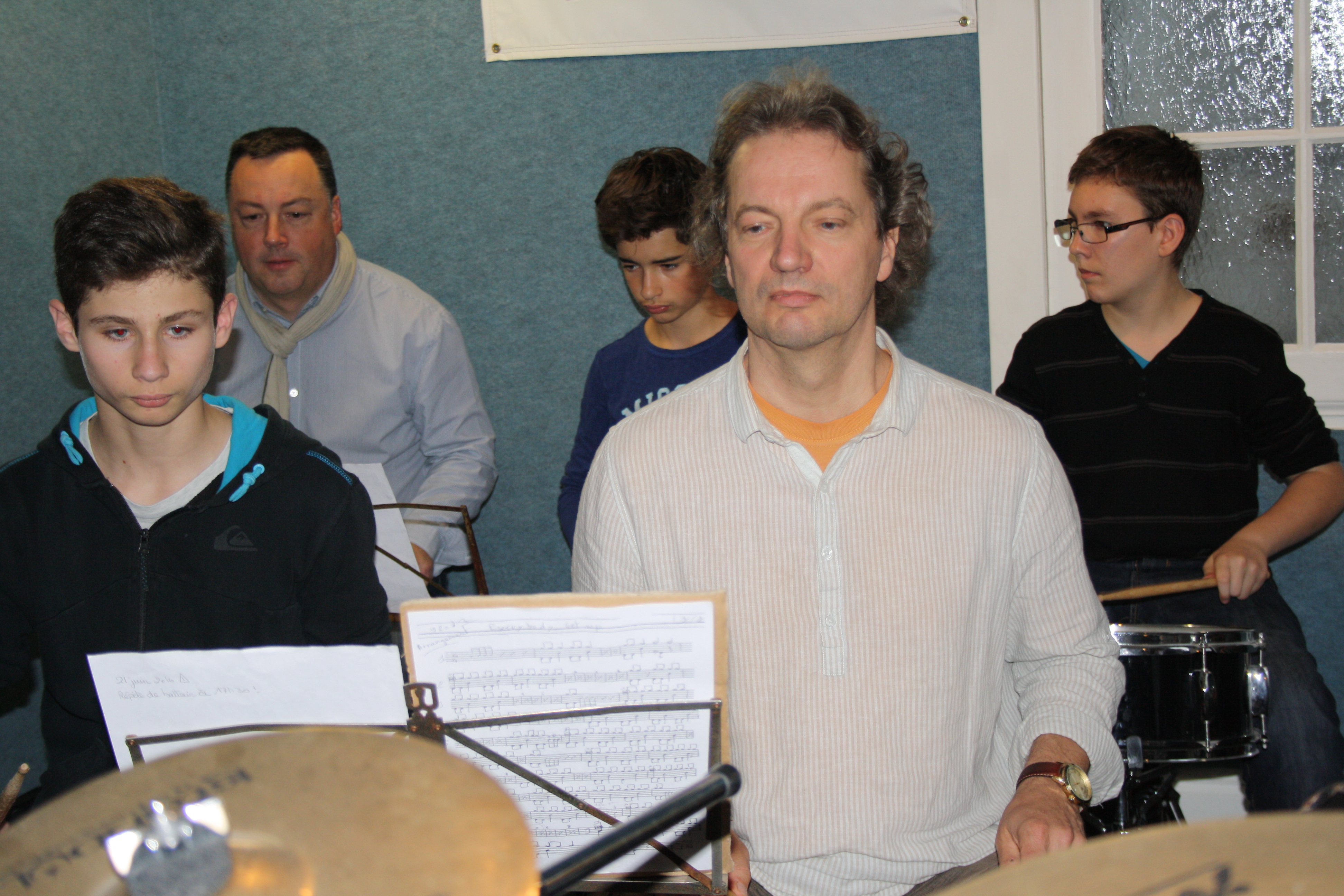 Répétitions caisses claires