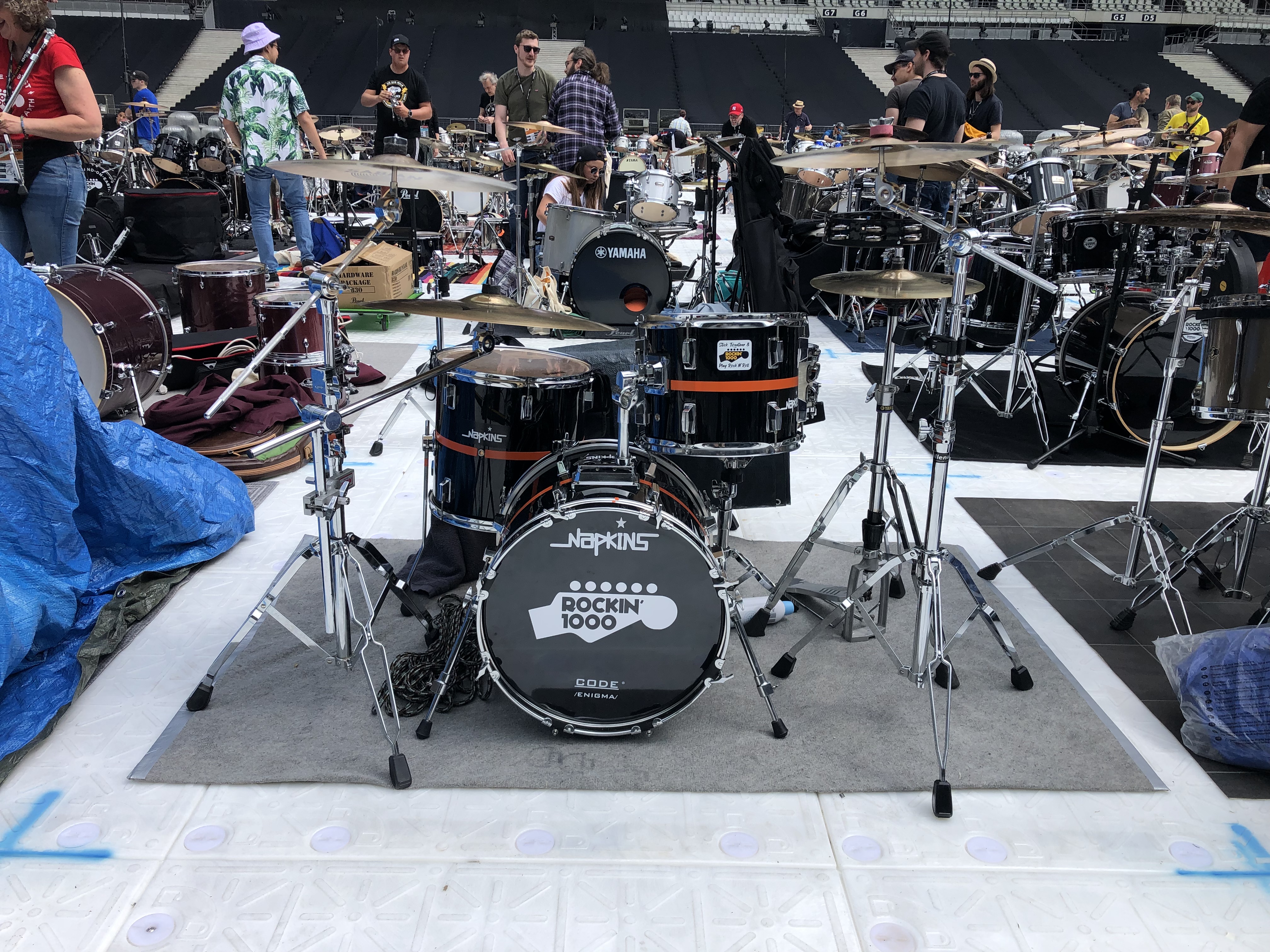 Préparation du spectacle