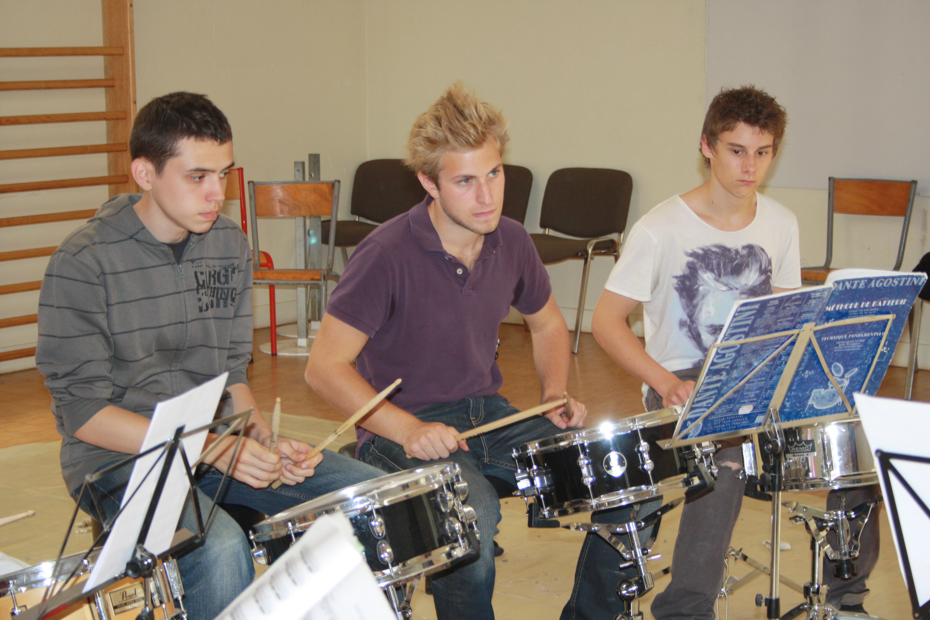 Répétition salle Berenger 2011