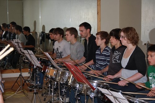 Répétition salle Berenger 2011