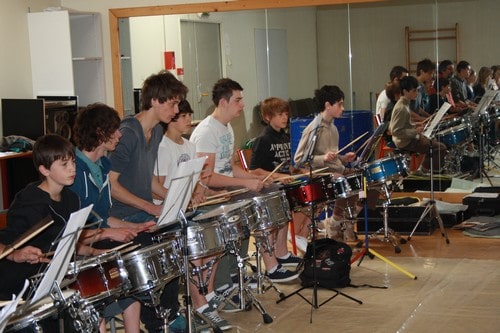 Répétition salle Berenger 2011