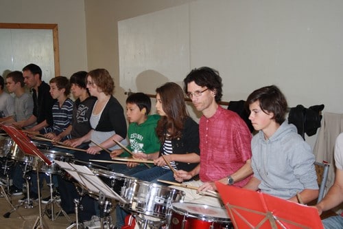 Répétition salle Berenger 2011