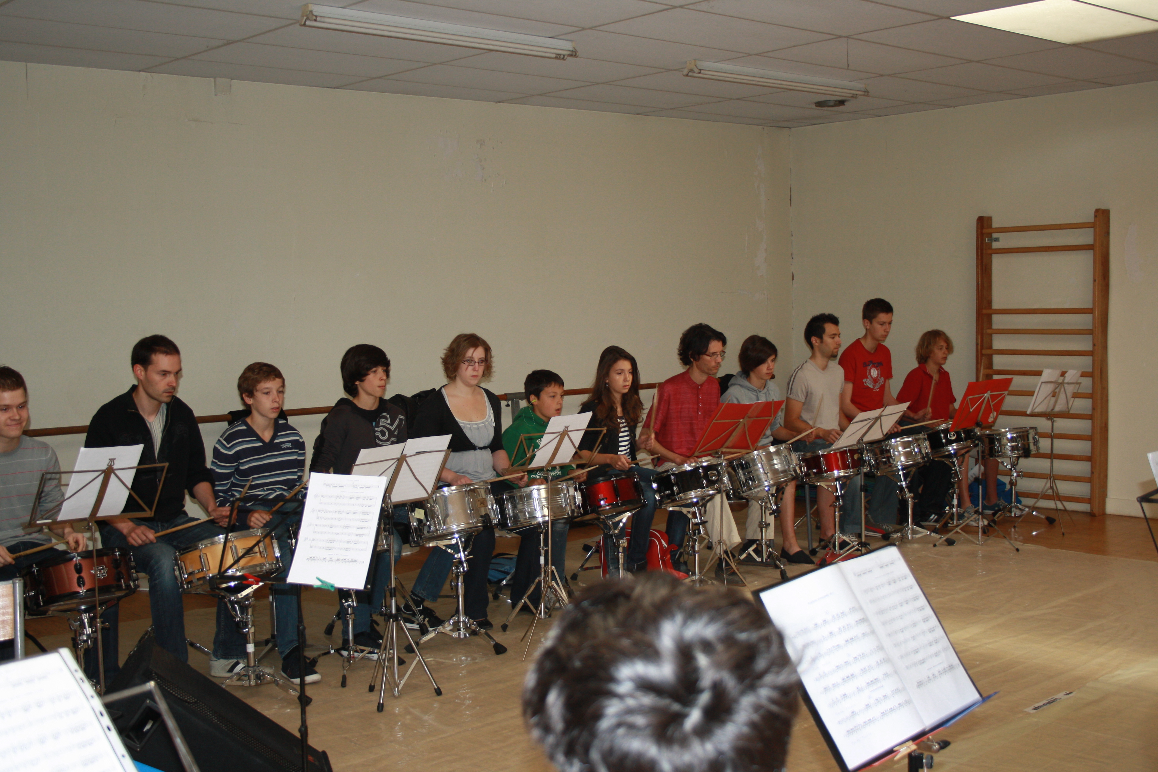 Répétition salle Berenger 2011