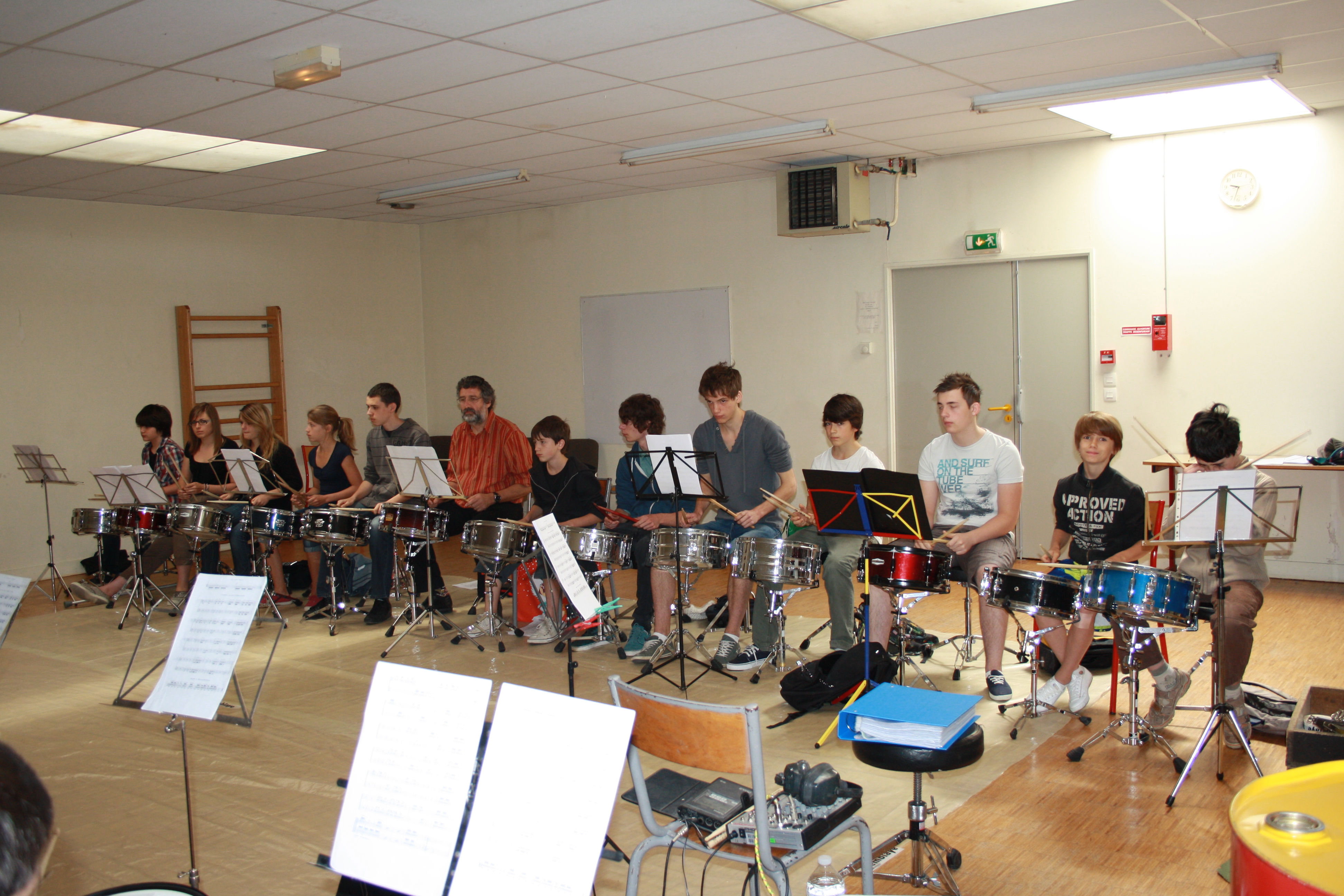 Répétition salle Berenger 2011