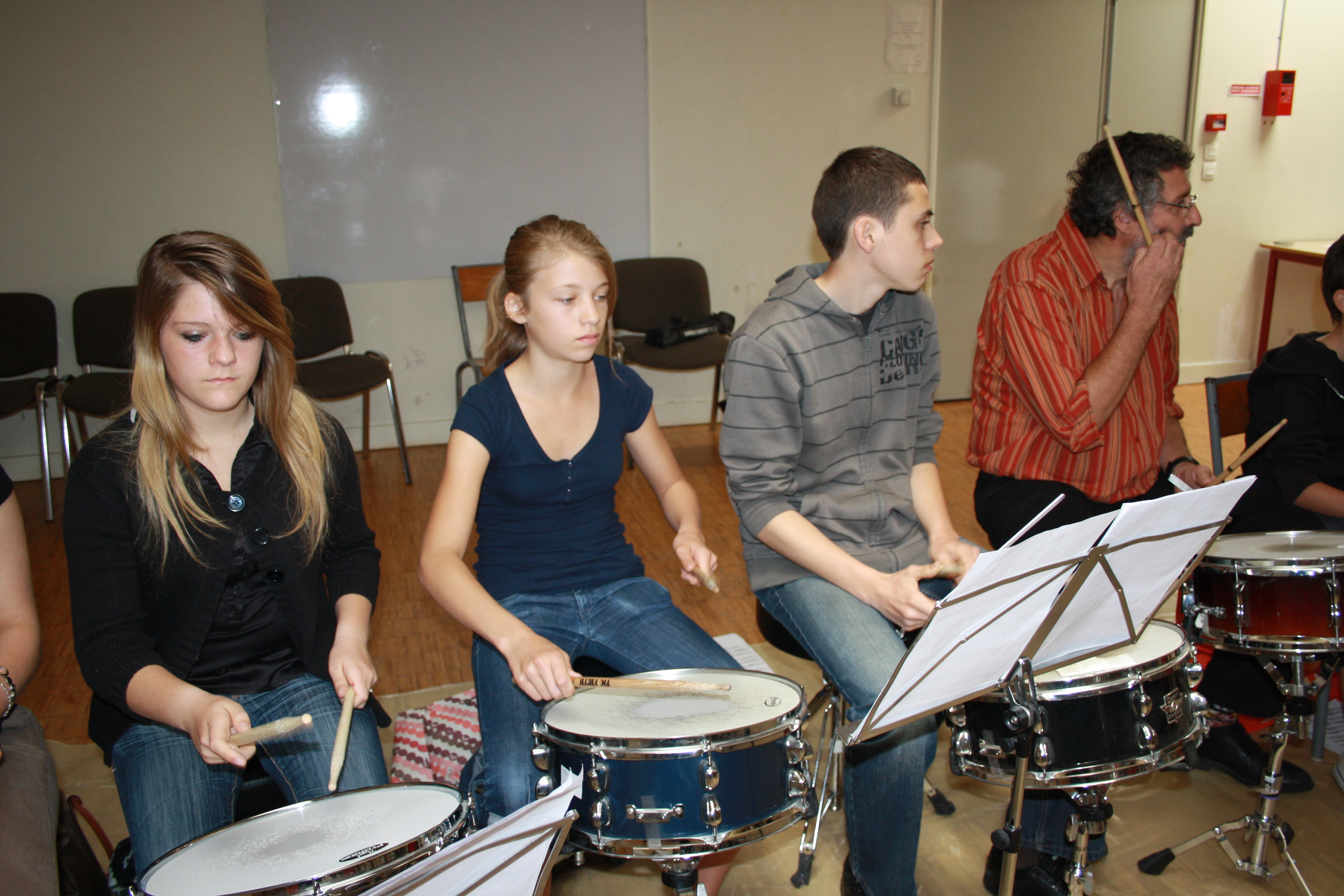 Répétition salle Berenger 2011